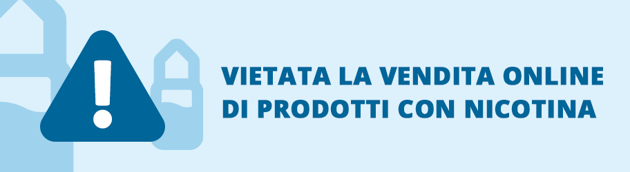 Vietata la Vendita Online di Prodotti con Nicotina