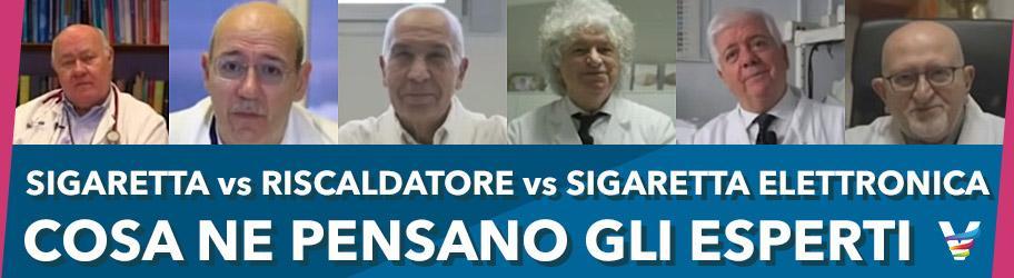 Studio su pericolosità sigarette, riscaldatori e ecig