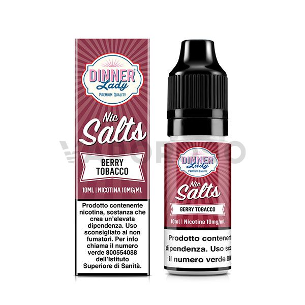 Berry Tobacco Dinner Lady Nic Salts - Liquido pronto 10ml