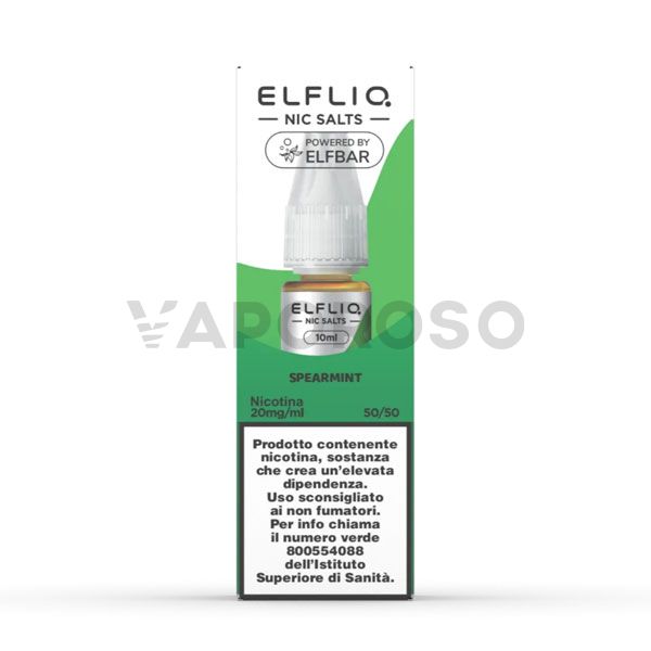 Elfliq Spearmint - Liquido pronto 10ml - Vaporoso