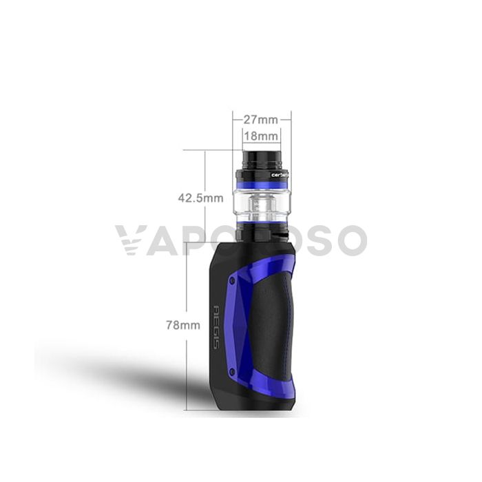GeekVape Aegis Mini Kit 2200mah - dimensioni
