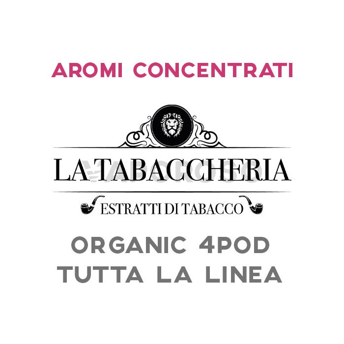 Aromi La Tabaccheria Organic 4 Pod