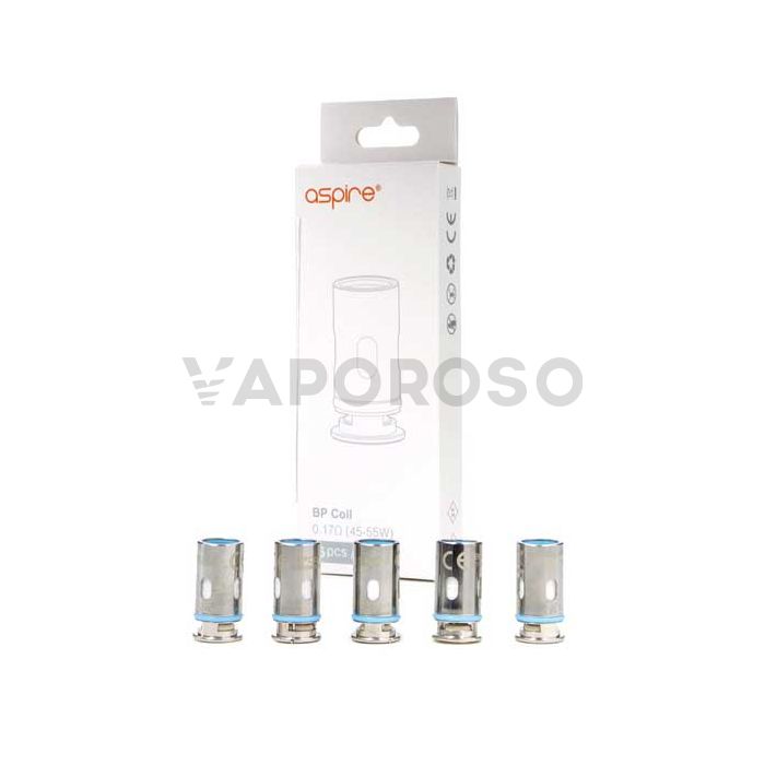 Aspire BP Pacchetto Testine di Ricambio - 0.17ohm