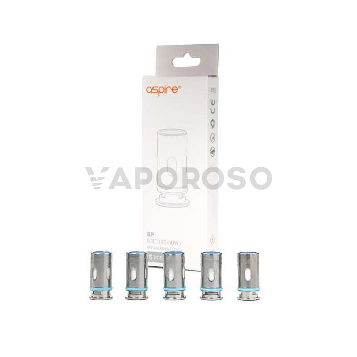 Aspire BP Pacchetto Testine di Ricambio - 0.3ohm
