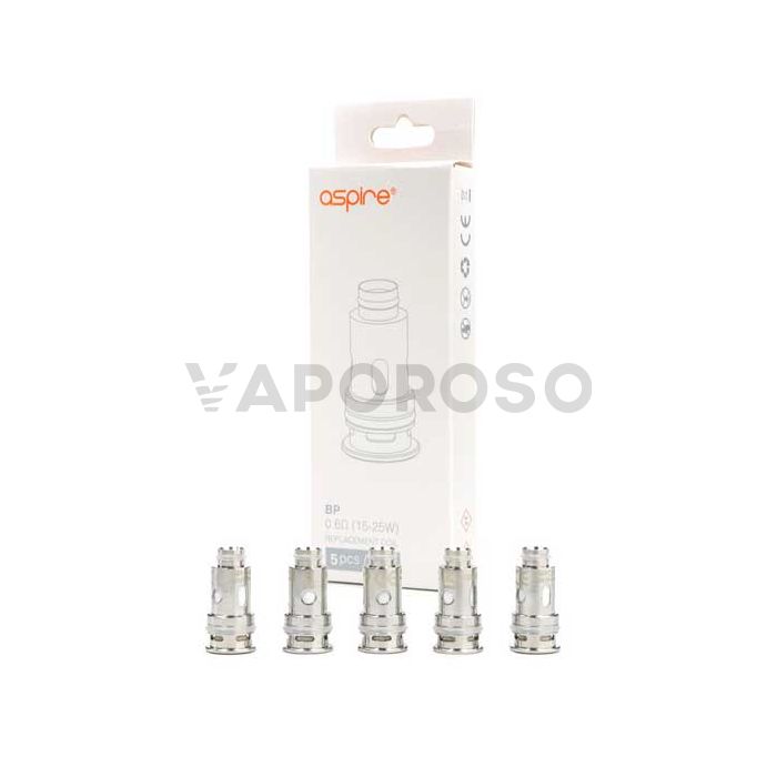 Aspire BP Pacchetto Testine di Ricambio - 0.6ohm