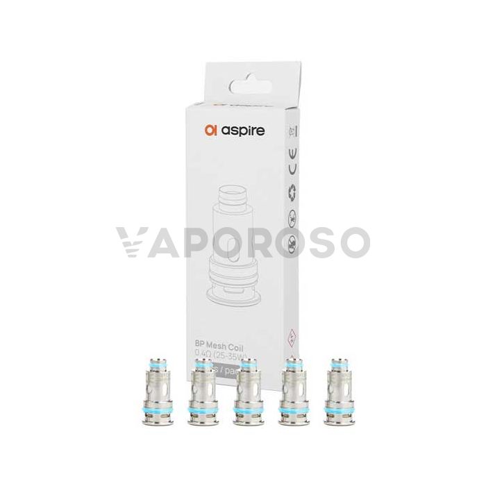 Aspire BP Pacchetto Testine di Ricambio - 0.4ohm