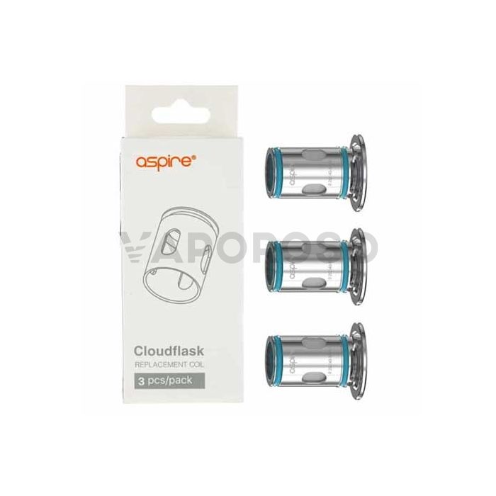Cloudflask Resistenze Aspire Coil Ricambio - 3 Pezzi