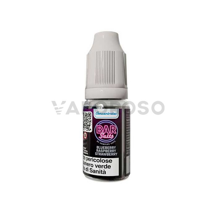 
Blueberry Raspberry Strawberry Aroma Concentrato BAR SALTS Vampire Vape 10ml
