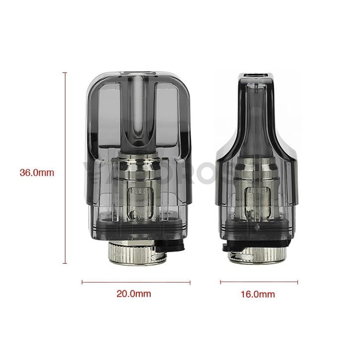 Eleaf iTap Pod Cartuccia di Ricambio - Dimensioni