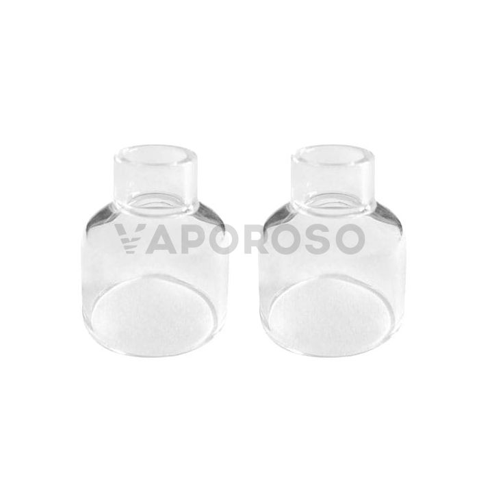 Coppia Camini in Vetro di Ricambio per Steam Crave Glaz V2 RTA 