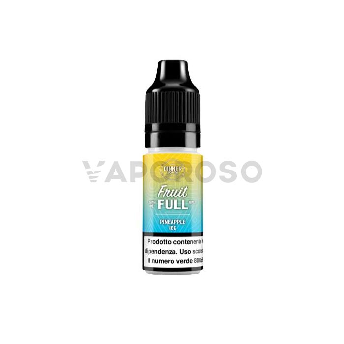 Pineapple Ice Dinner Lady Fruit Full Range BAR SALTS - Liquido pronto 10ml