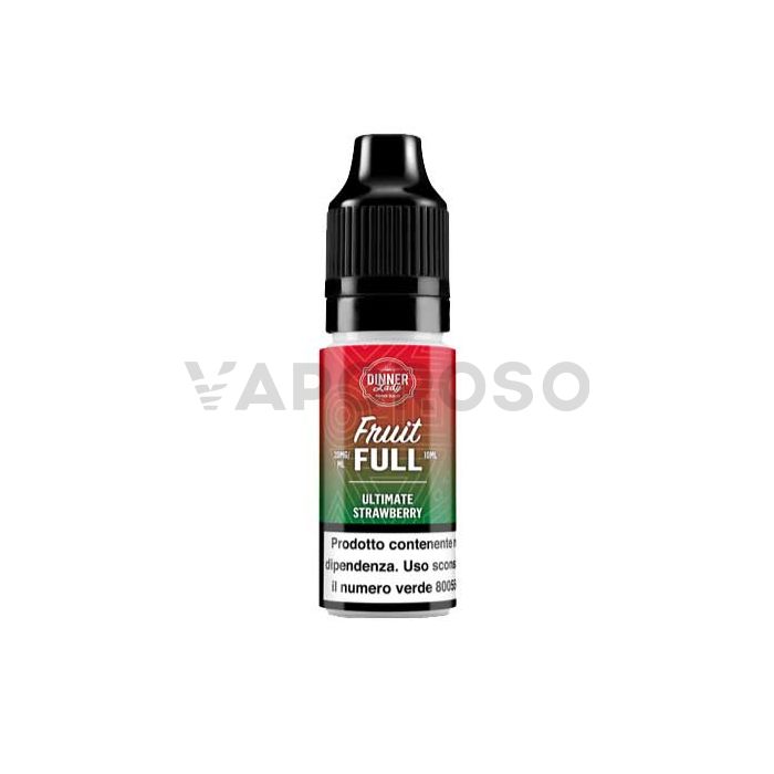 Ultimate Srawberry Dinner Lady Fruit Full Range BAR SALTS - Liquido pronto 10ml