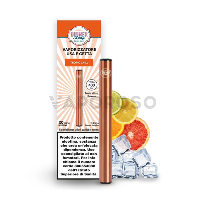 Dinner Lady Tropic Chill - Sigaretta Elettronica Usa e Getta 