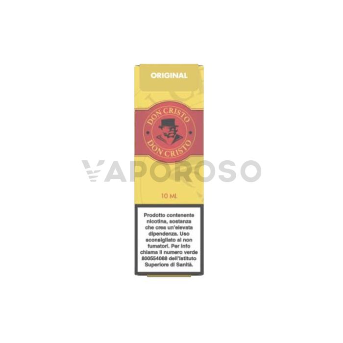 Don Cristo ORIGINAL Nic Salt PGVG Labs Liquido Pronto