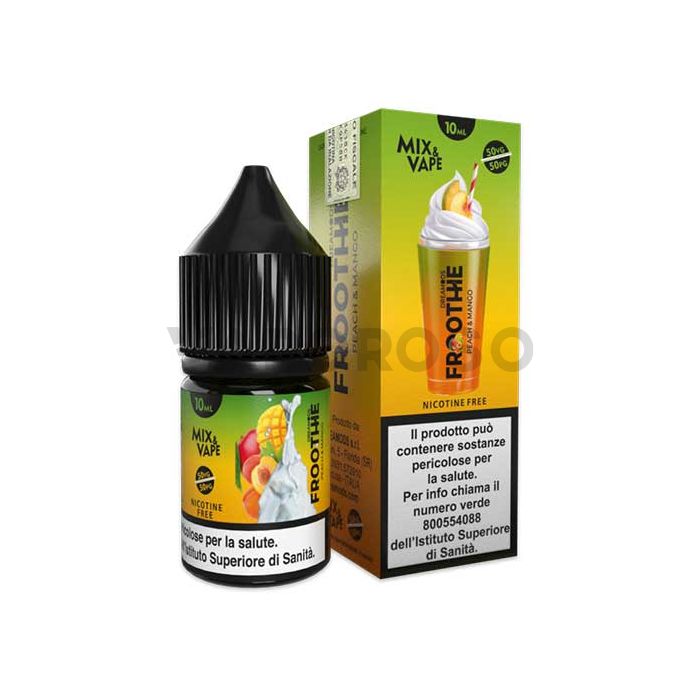 Peach and Mango Froothie Dreamods Liquido Mix and Vape 10ml