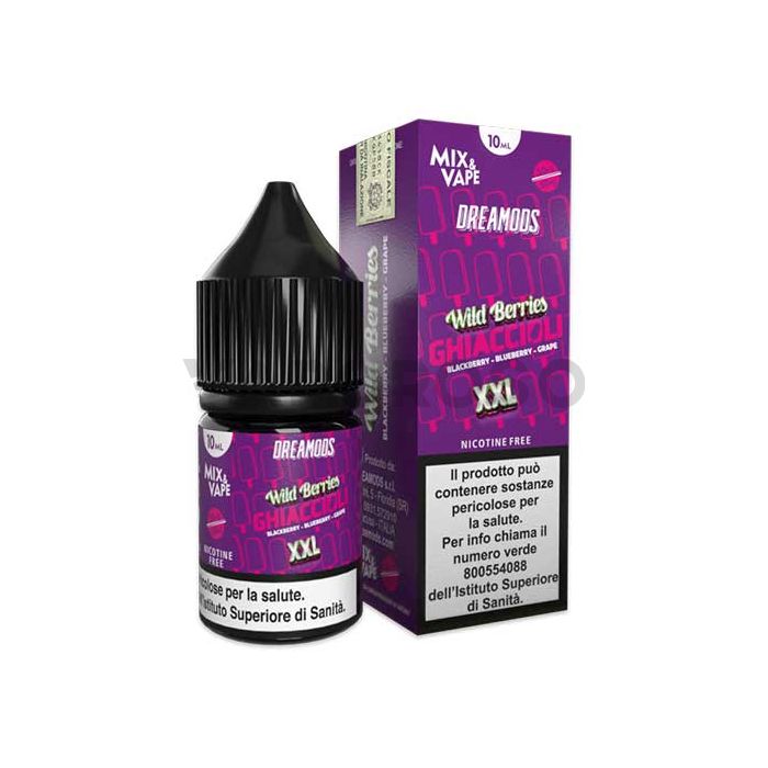 Wild Berries Ghiaccioli XXL Dreamods Liquido Mix and Vape 10ml