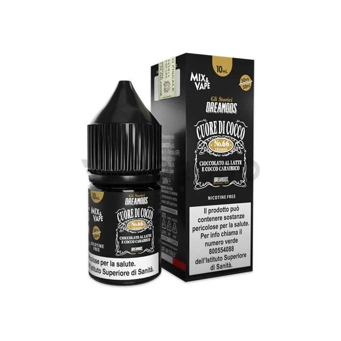 No.66 Cuore di Cocco Dreamods Liquido Mix and Vape 10ml