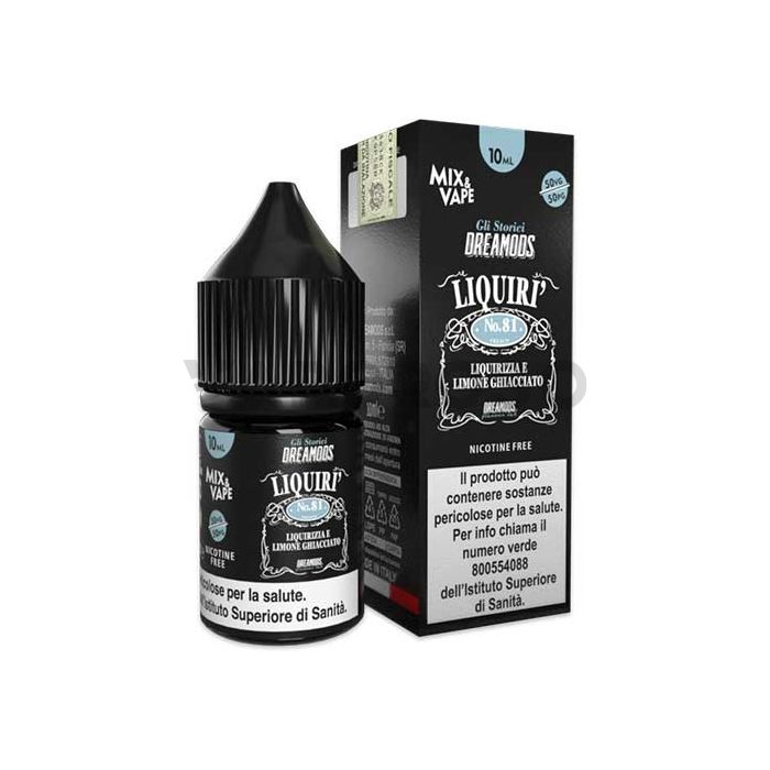 No.81 Liquiri Dreamods Liquido Mix and Vape 10ml