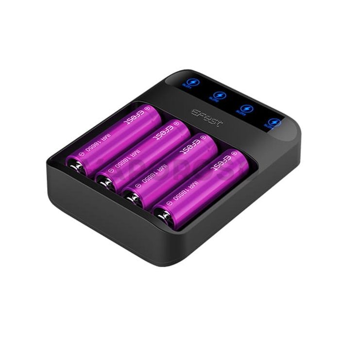 Caricabatterie Efest Lush Q4 Li-Ion - Slot