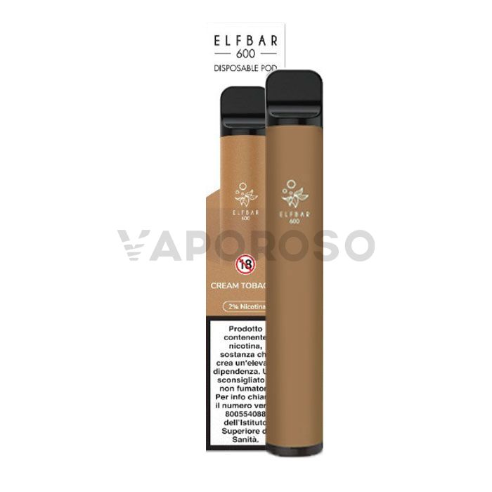 ElfBar Cream Tobacco - Sigaretta Elettronica Usa e Getta