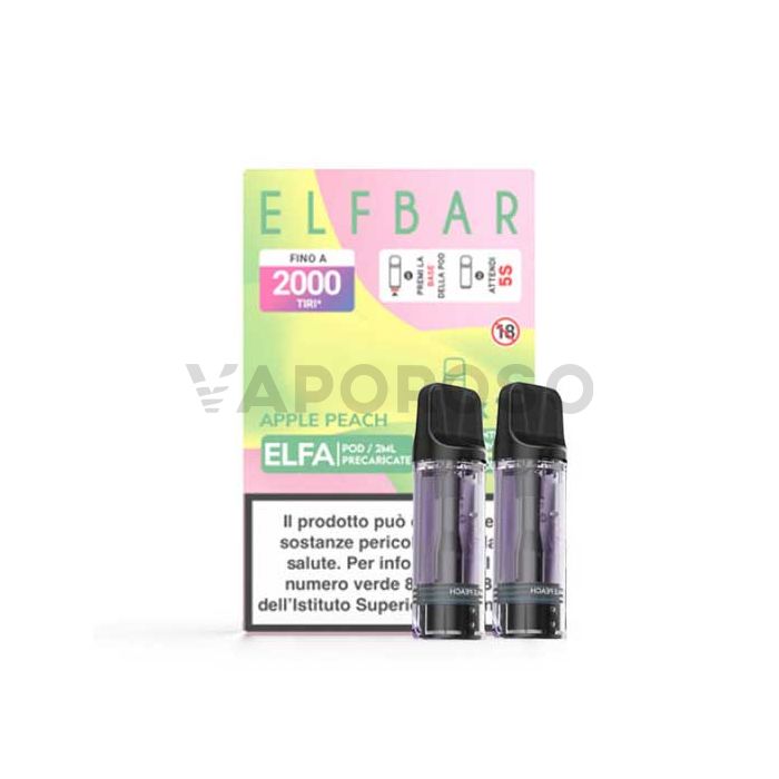 Elfbar ELFA Pod Precaricate - Apple Peach