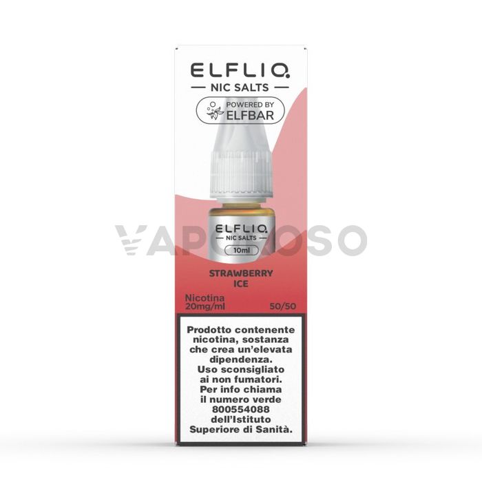 ElfLiq StrawBerry Ice liquido pronto 10ml
