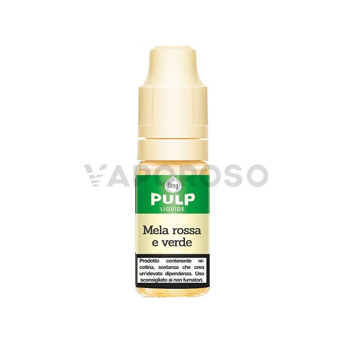 Mela Rossa e Verde Pulp - Liquido pronto 10ml