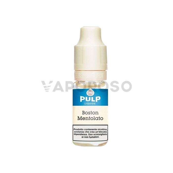 Boston Mentolato Pulp - Liquido pronto 10ml