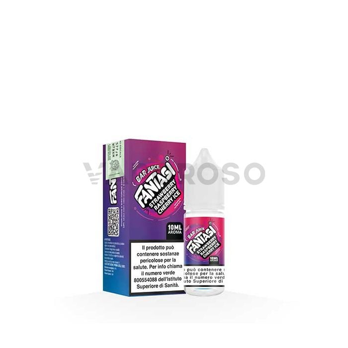Strawberry Raspberry Cherry Ice Fantasi Aroma Concentrato 10ml