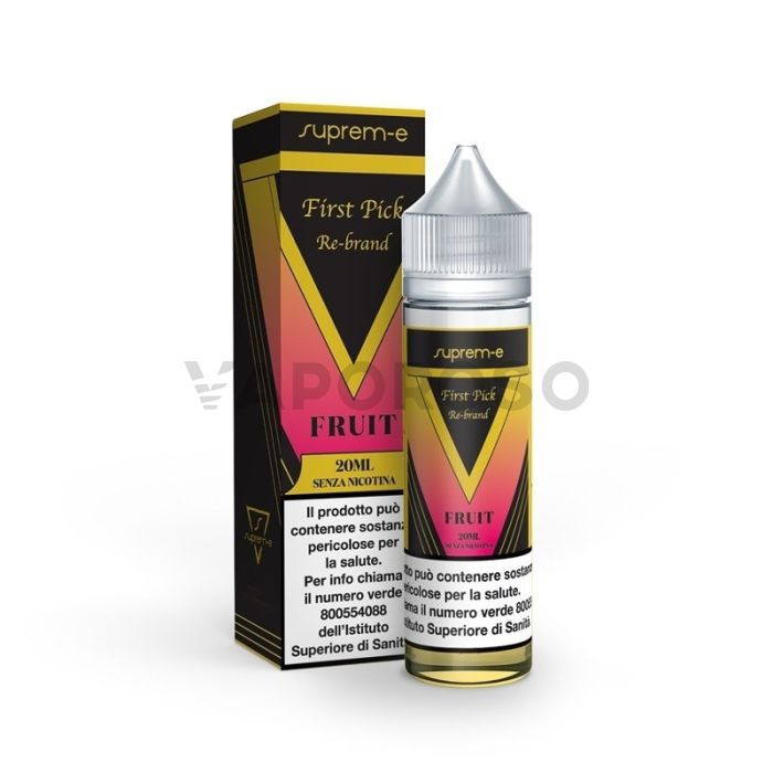 First Pick Re-Brand Fruit Suprem-e Liquidi Mix and Vape 20ml