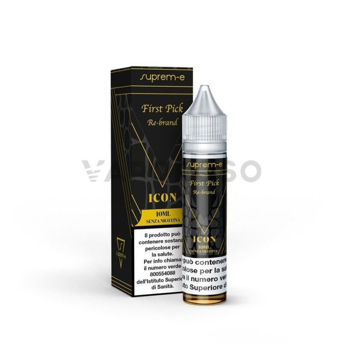 First Pick Re-Brand Icon Suprem-e Liquidi Mix and Vape 10ml