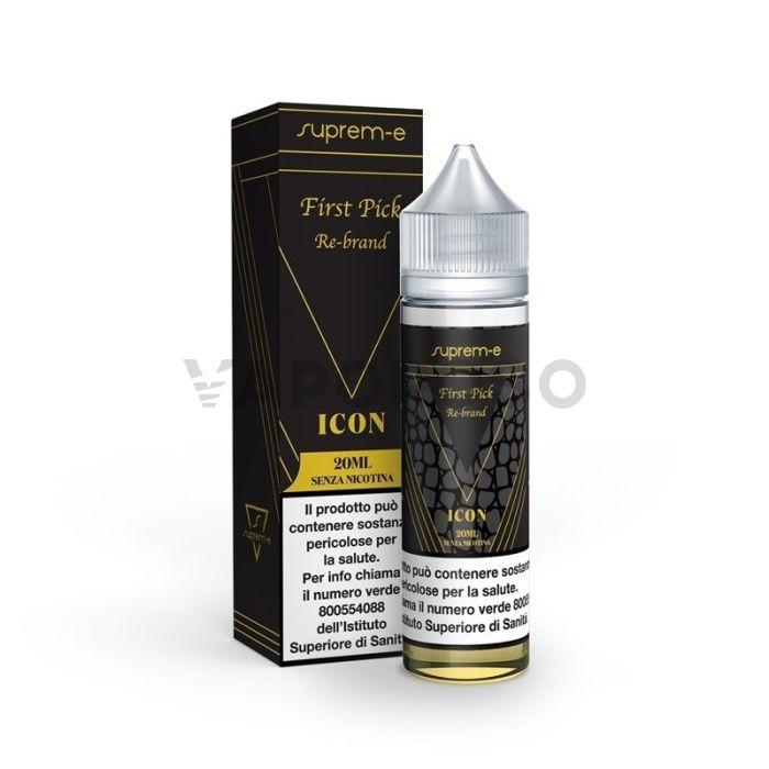First Pick Re-Brand Icon Suprem-e Liquidi Mix and Vape 20ml