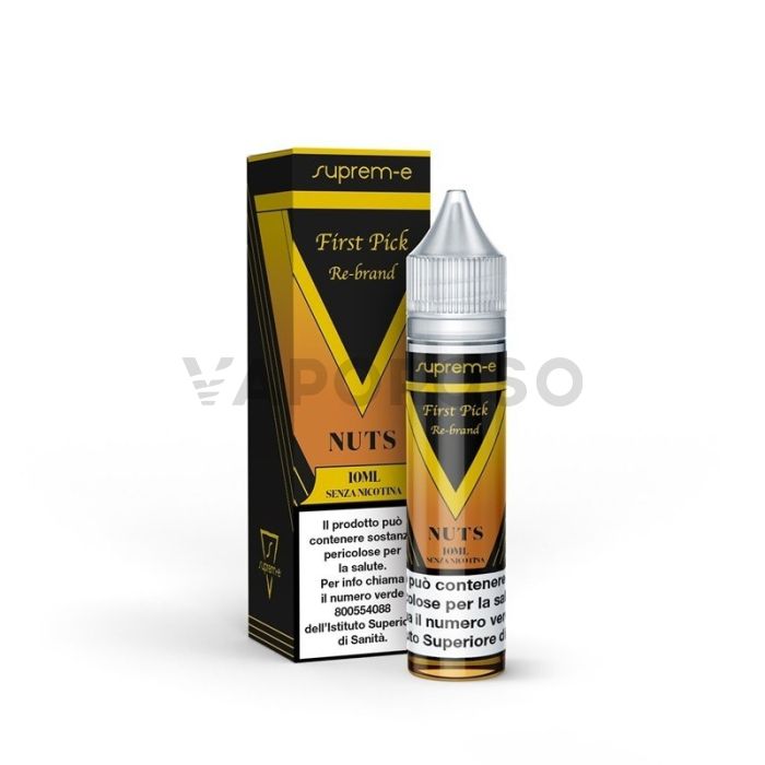 First Pick Re-Brand Nuts Suprem-e Liquidi Mix and Vape 10ml