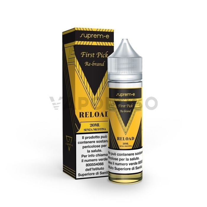 First Pick Re-Brand Reload Suprem-e Liquidi Mix and Vape 20ml