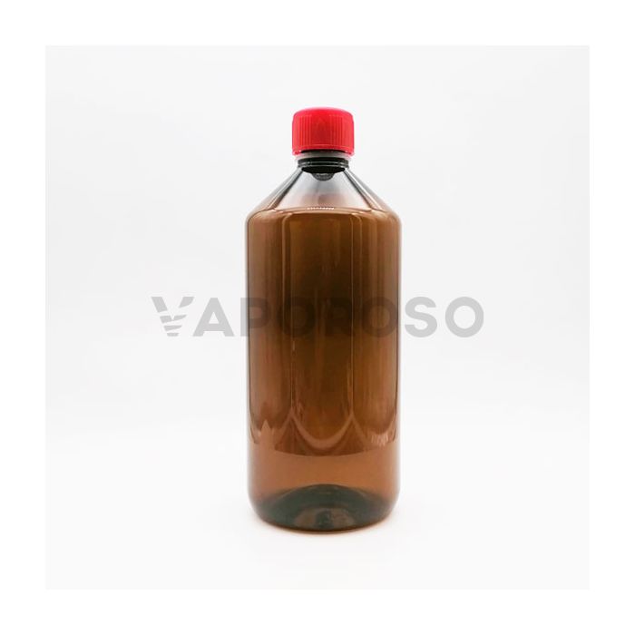 Flacone ambrato in PET da 1 litro