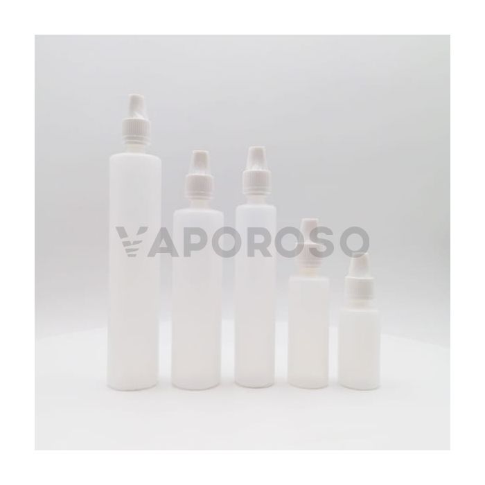 Flacone slim in plastica PE con ago (varie misure)