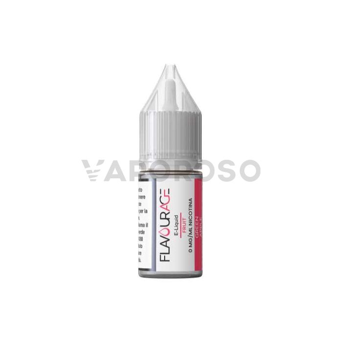 Green Apple Flavourage Liquido Pronto Senza Nicotina