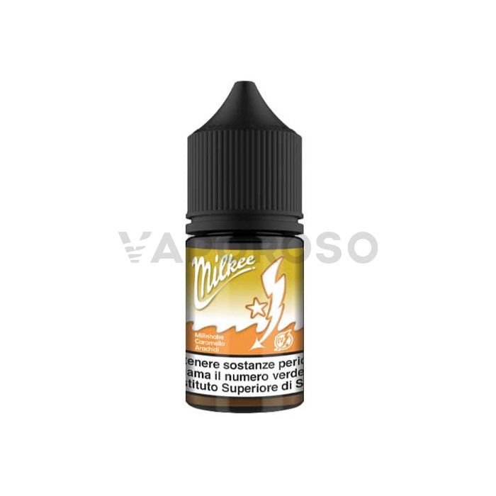 Milkshake Caramello Arachidi  Milkee High Voltage Flavourart Aroma Mini Shot 10ml