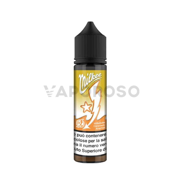 Milkshake Caramello Arachidi Milkee High Voltage FlavourArt Aroma Shot 20ml