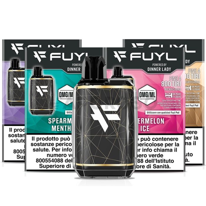 Fuyl Starter Kit- Sigaretta Elettronica con Pod Precaricate by Dinner Lady
