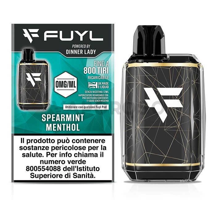 Fuyl Starter Kit - Spearmint Menthol Senza Nicotina