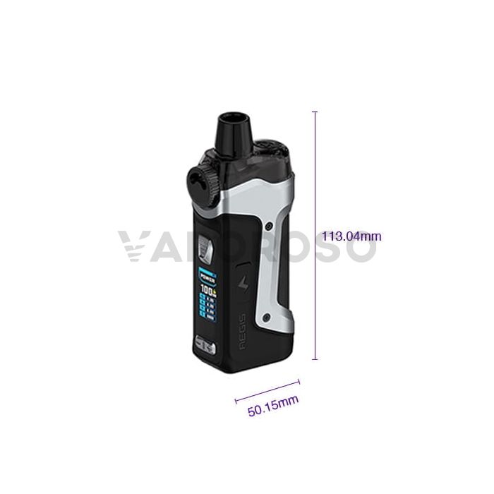 Geekvape Aegis Boost Pro Pod Kit - Dimensioni