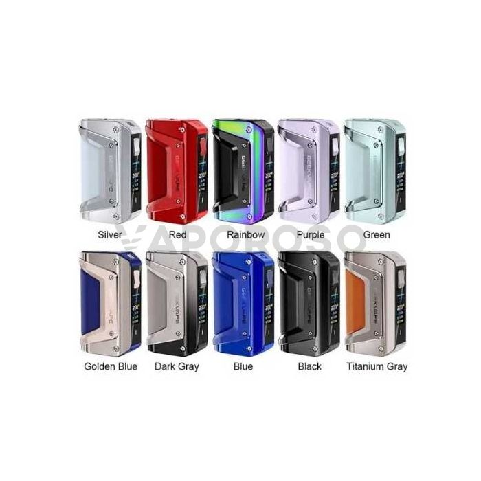 Aegis Legend 3 Geekvape Box Mod 200W dual battery 18650 - colori