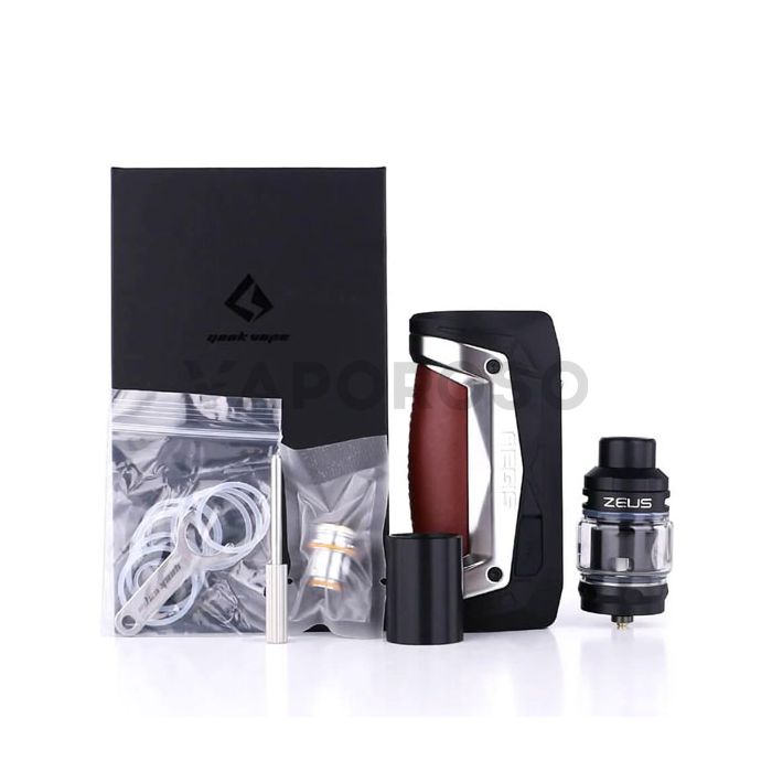 Geekvape Aegis Max con Zeus Sub-Ohm Tank Kit - Contenuto della confezione