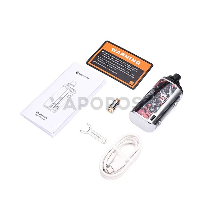 Geekvape Obelisk 65 FC Pod Kit - Contenuto della confezione