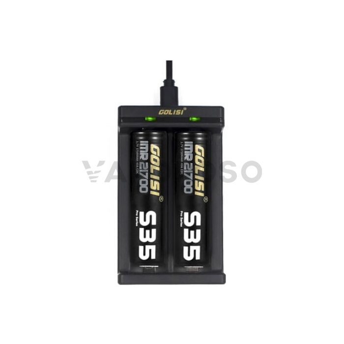 Golisi Needle 2 Caricabatterie Smart USB - 21700