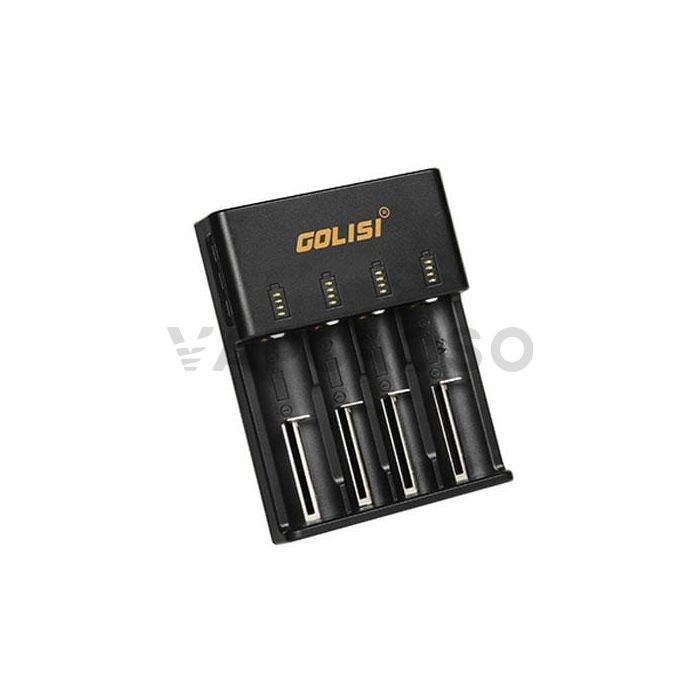 Golisi O4 Caricabatterie Rapido a 4 slot