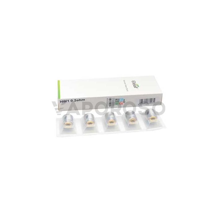 Eleaf Pacchetto da 5 Testine HW di Ricambio per ELLO