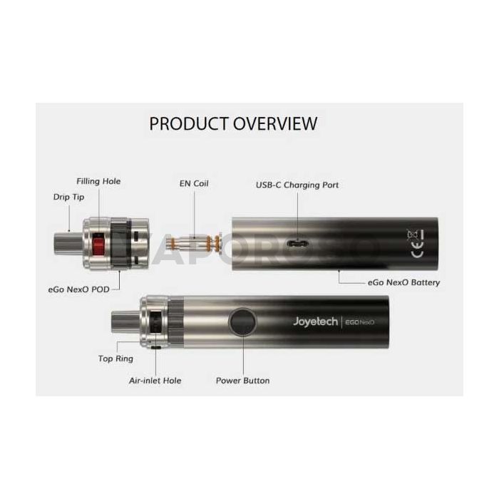 eGo NexO Joyetech Pod Mod Kit 1500mAh 2ml