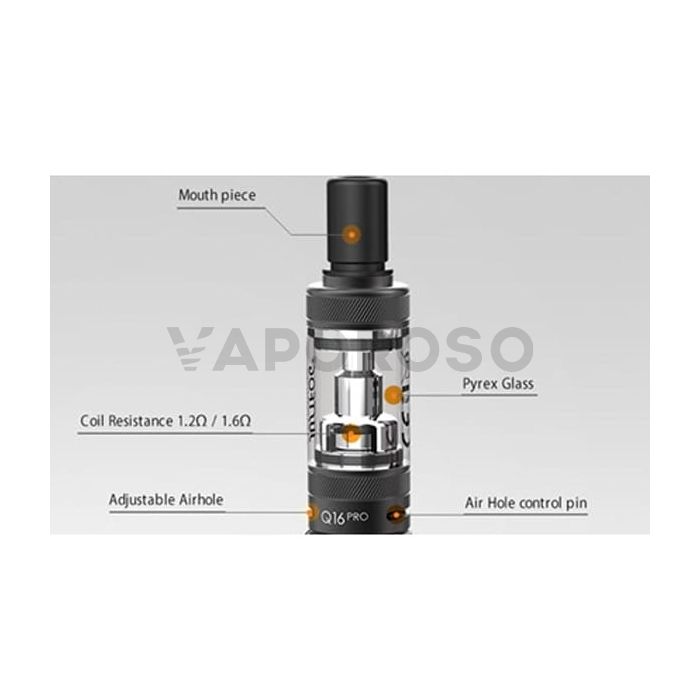 Justfog Q16 Pro Atomizzatore Dettagli